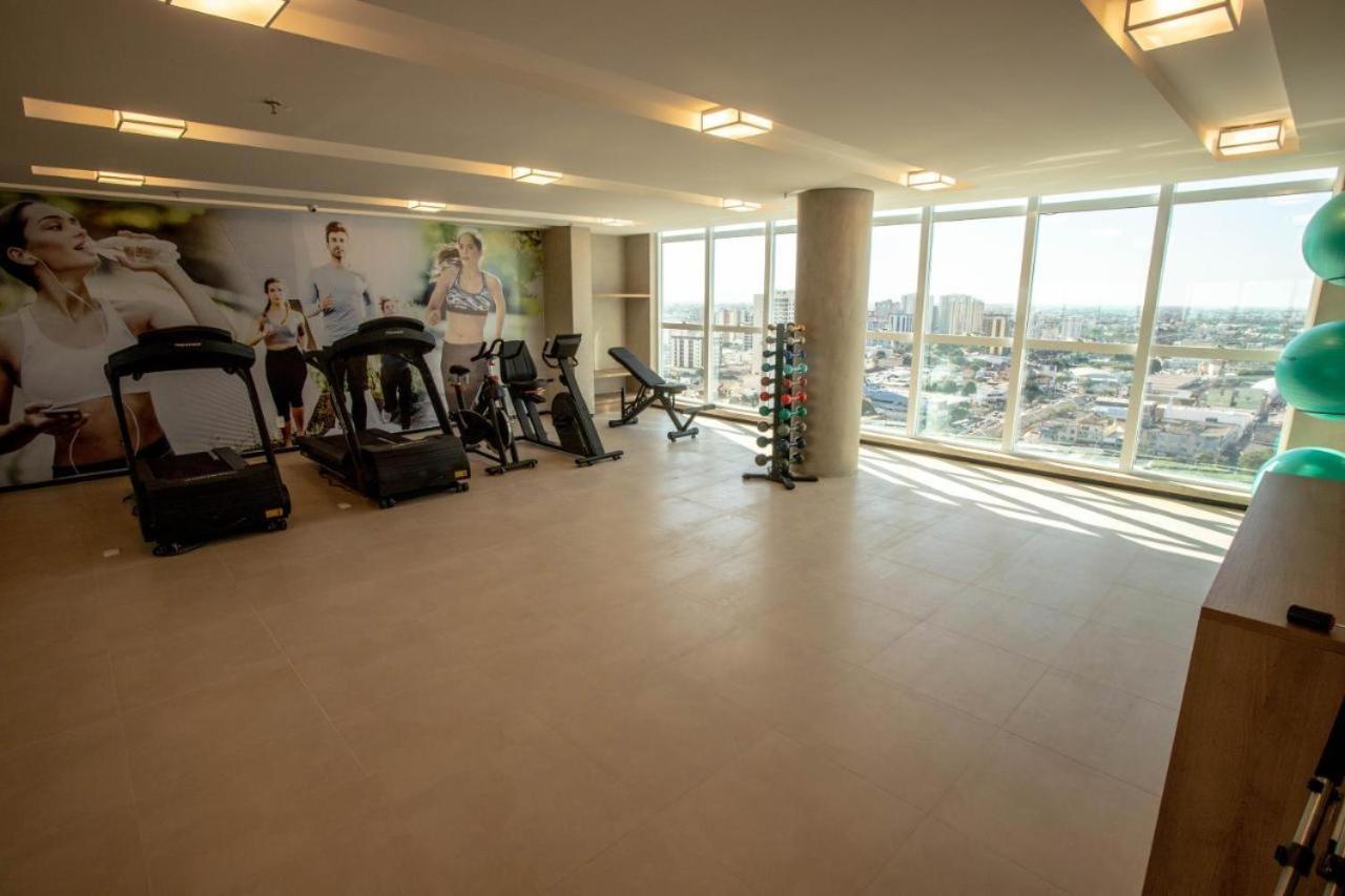 Quarto Executivo Para Sua Estadia De Trabalho 캄푸스 두스 고이타카지스 외부 사진